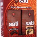Sati Cafe duopak czekoladowa waniliowa kawa mielona 250g