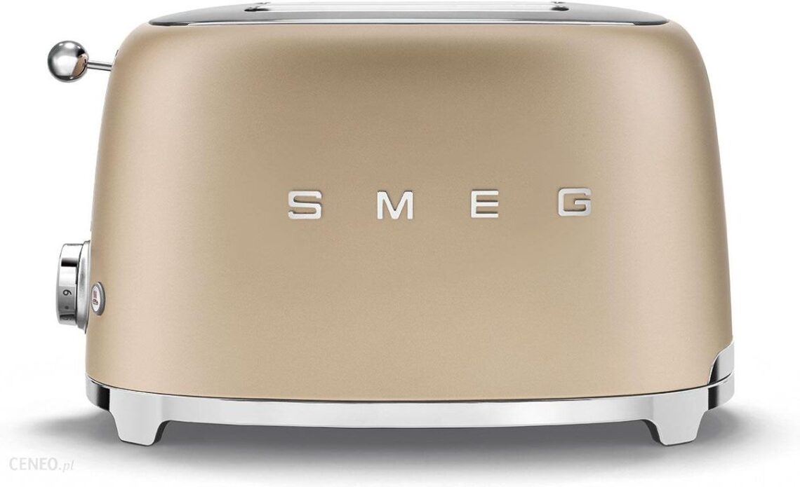 Toster SMEG TSF01CHMEU Złoty