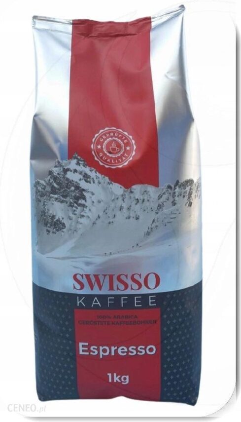 Swisso Kawa Ziarnista Kaffee Espresso Mocna De 1Kg