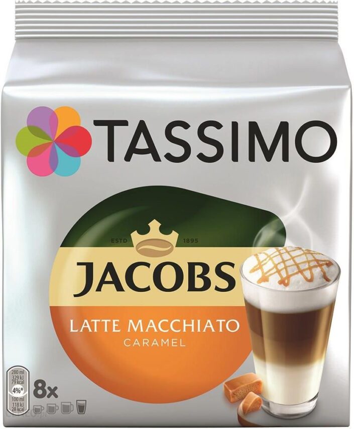 Tassimo Jacobs Latte Macchiato Caramel 8 kapsułek