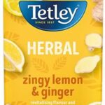 Tetley Cytryna Imbir Ziołowa 25szt. Kopert