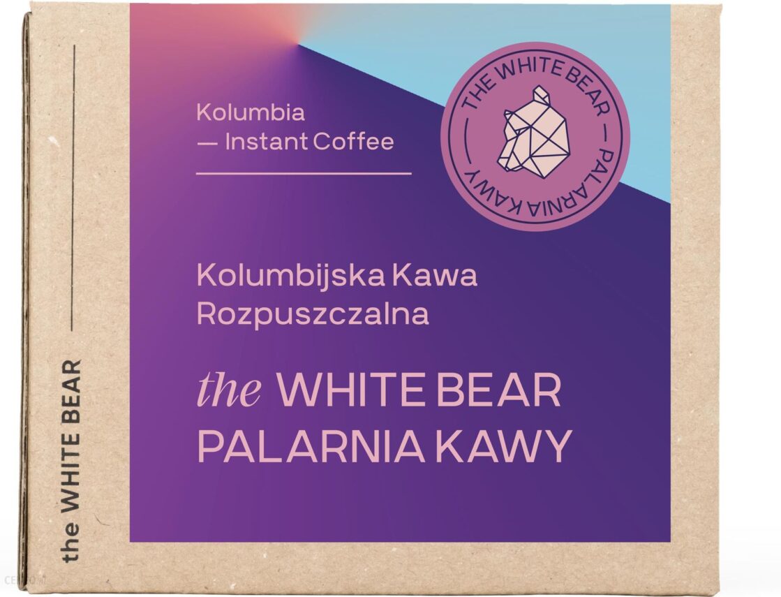 The White Bear Palarnia Kawy – Kolumbijska Kawa Rozpuszczalna 100G
