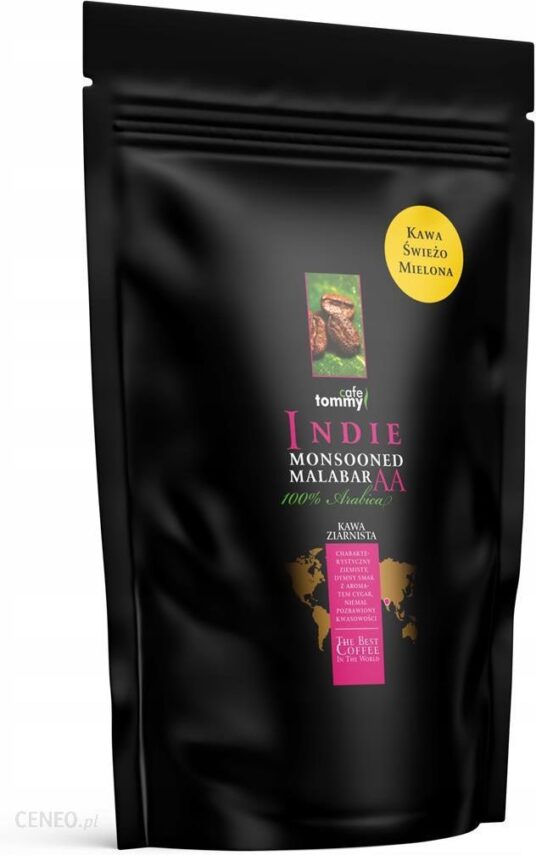 Tommy Cafe Indie Monsooned Kawa Mielona 250G