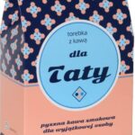 Torebka z kawą dla Taty - prezent upominek dla taty z okazji Dnia Ojca z kawą mieloną - 10 smaków x 10g