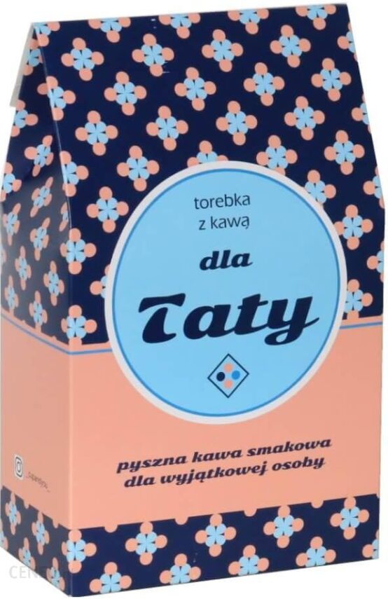 Torebka z kawą dla Taty – prezent upominek dla taty z okazji Dnia Ojca z kawą mieloną – 10 smaków x 10g