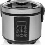 TRISTAR CYFROWY GARNEK DO RYŻU I WIELOFUNKCYJNY, 500 W, 1,5 L, STAL
