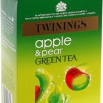 TWININGS 20x2,5g Apple&Pear Green Tea Herbata zielona ekspresowa jabłko, gruszka