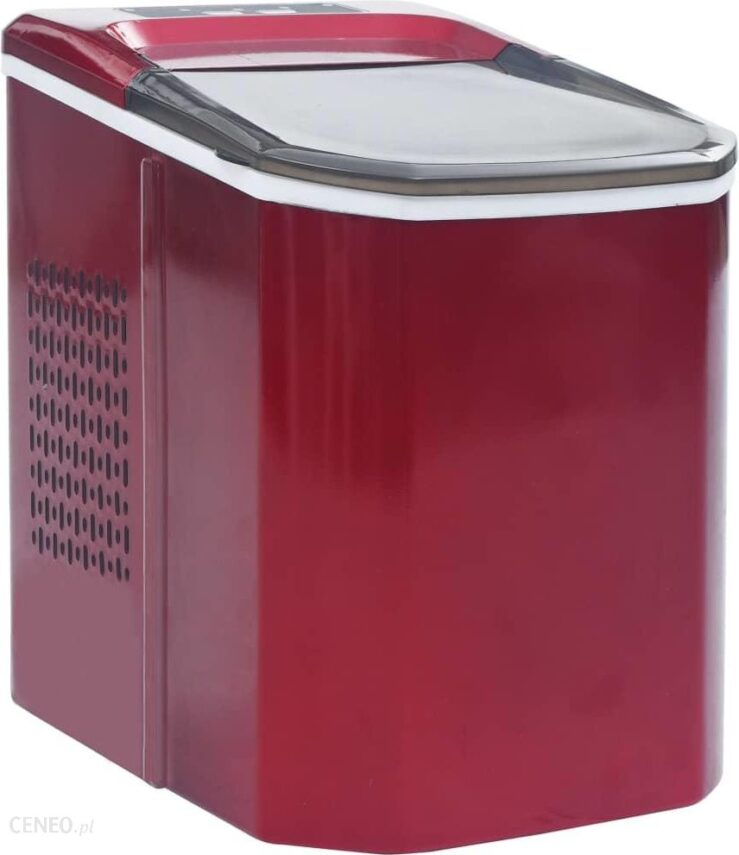 Vidaxl Kostkarka do lodu 1,4L Czerwony (51099)
