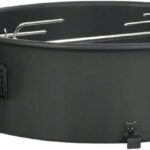 vidaXL Rożen Z Pierścieniem 47cm Czarny