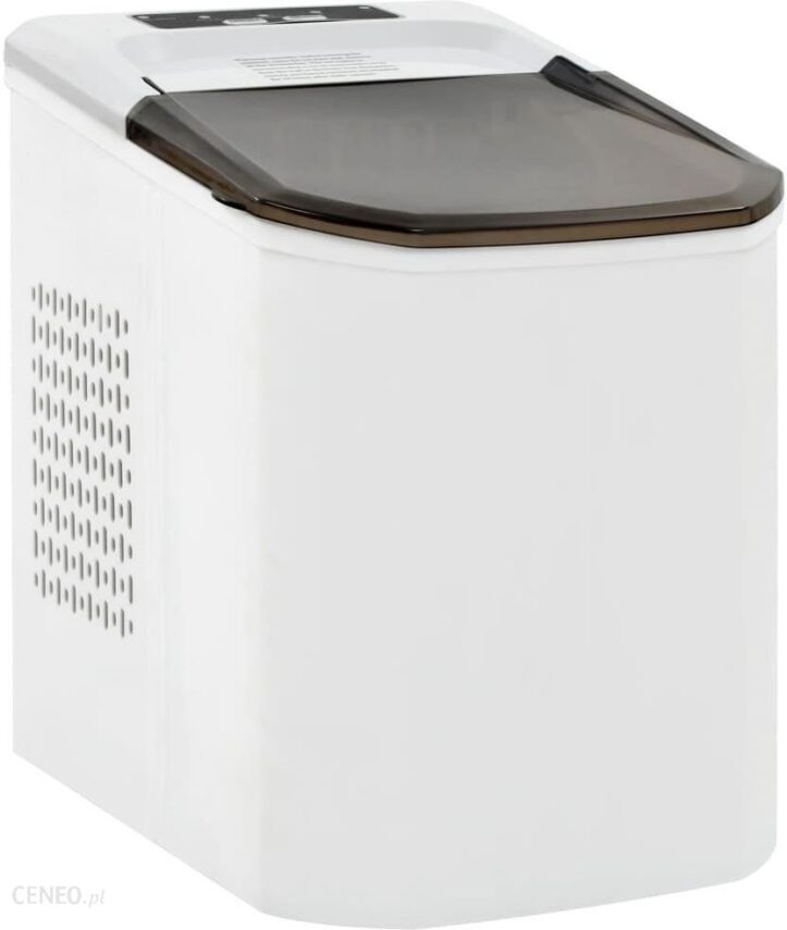 VIDAXL VIDAXL VIDAXL KOSTKARKA DO LODU, BIAŁA, 1,4 L ,15 KG/24 H 50755