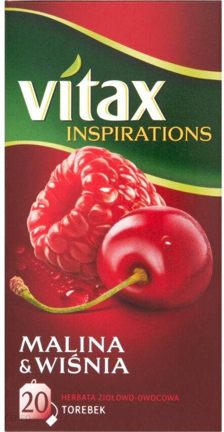 VITAX 20x2g Malina&Wiśnia Inspirations herbata