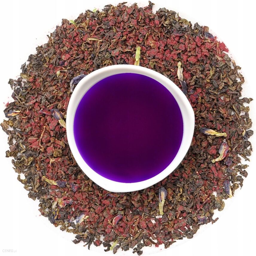 Winoszarnia Herbata Zielona Oolong Violet Niebieska – 50G