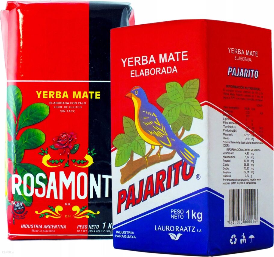 Yerba Mate Rosamonte Elaborada Pajarito 2x1kg 2kg