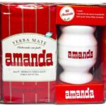 Zestaw do Yerba Mate - Matero + Bombilla + Amanda