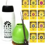 Zestaw Yerba Mate Green 500g 10x50g Yerbomos 0,5 l