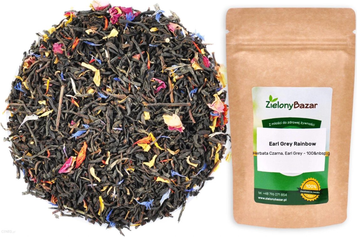 ZielonyBazar – Earl Grey Rainbow Czarna Herbata 100g