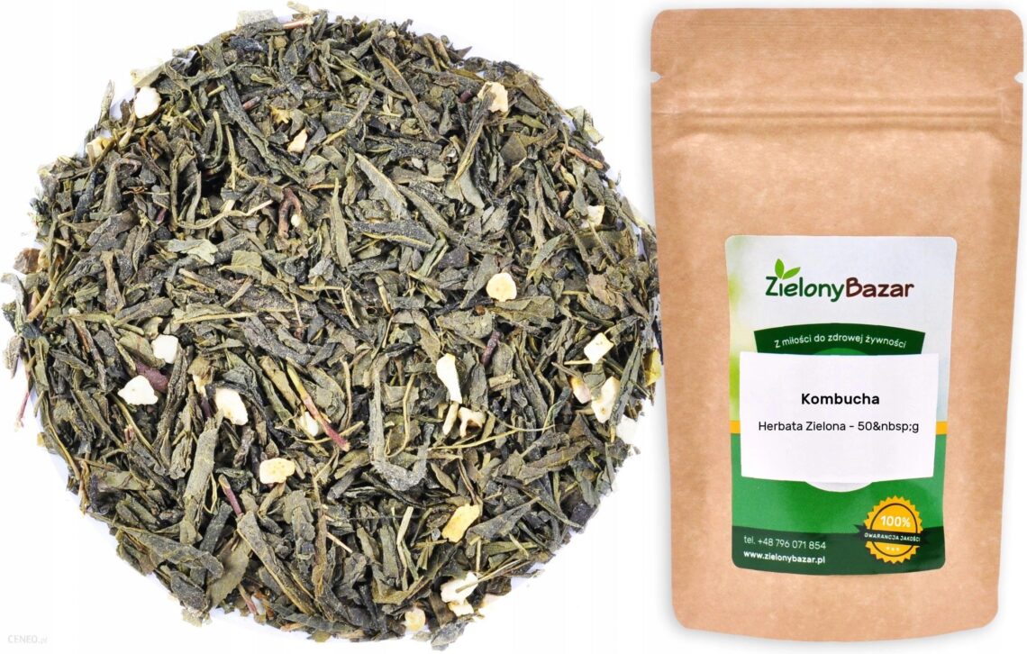 ZielonyBazar – Kombucha Zielona Herbata Sencha 50g