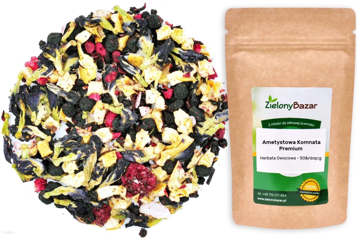 ZielonyBazar – Owocowa Herbata Ametystowa Komnata Premium 50g